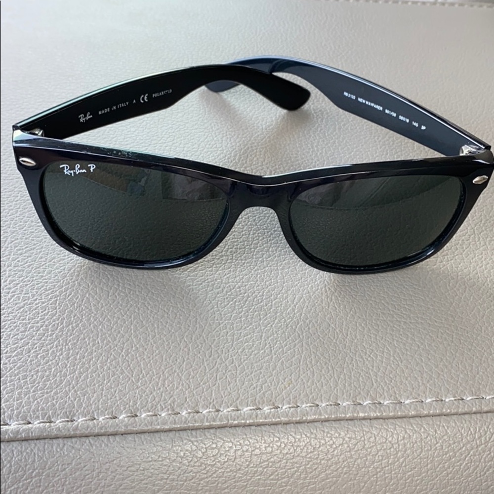 Polarized Ray Ban Wayfarer- Wider Frame!
